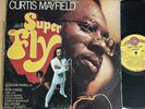 SUPERFLY Soundtrack LP Vinyl Curtis Mayfield 1972 Curtom CRS 8014 die cut cover