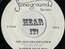 Haunting Bluegrass 45 WARRIOR RIVER BOYS The Old Grandfather STONEGROUND hear