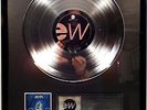 AC/DC Ballbreaker In-House EastWest Award  goldene Schallplatte gold
