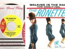 The Ronettes Phillies original 45/PS Walking In the Rain b/w How Does It Feel