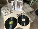 The Beatles White Album stereo vinyl LP 1978 release - with poster and cards