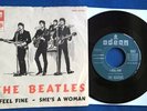BEATLES ORIGINAL SINGLE EMI ODEON SPAIN SPANISH SLEEVE PAPER RARE COVER GREAT