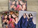 Little Mix Between US HAND SIGNED 2 X Artwork Inc Blue Dress + Standard Vinyl
