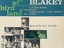 RARE JAZZ LP ART BLAKEY QUINTET A NIGHT AT BIRDLAND 1 OG US BLUE NOTE DG 47W RVG