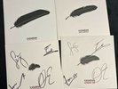 kasabian vinyl x 4 (2 signed)