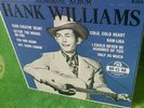 Hank Williams 45 rpm. Memorial Album 2 record E.P. Yellow labels.  V.G.+  X 202