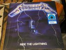 Metallica - Ride The Lightning WM Exclusive Blue Vinyl (2021, Blackened) New