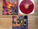 ICED EARTH The Dark Saga LP PURPLE Vinyl 2010/Iron Maiden Metal Church Metallica