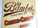 Big Bambu by Cheech & Chong LP Gatefold W giant Rolling Paper  Ex