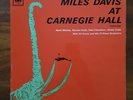 MILES DAVIS At Carnegie Hall TEXTURED CBS UK STEREO Original 1Y/1 VINYL LP JAZZ