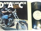 Rides Again by David Allan Coe LP outlaw country white label Promo Vg