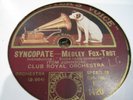 PAUL WHITEMAN---CLUB ROYAL ORCH--SYNCOPATE---HMV 1420  VG
