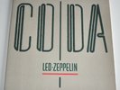 LED ZEPPELIN Coda 1982 UK 1st Press Vinyl LP A0051 Embossed Gatefold Near Mint