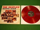 Beatles Second Album Japan LP 1st press 1964 red vinyl Odeon OR-7058