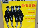THE CHIFFONS THEYRE SO FINE OG UK MONO STATESIDE 7