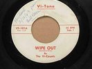 The Vi-Counts - Wipe Out/Shootin The Pier * Vi-Tone Surf Rock 45