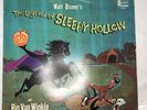 WALT DISNEY'S THE LEGEND OF SLEEPY HOLLOW and RIP VAN WINKLE   VINYL LP   1963