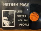 Nathen Page - Plays Pretty For The People Private Press Guitar Instrumental LP