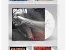 PANTERA Lot 5 LP Vinyls Marble Limited Editions COWBOYS VULGAR STEEL New Sealed