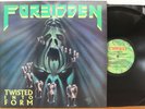 FORBIDDEN Twisted Into Form LP (Combat, orig 1990) VG++ Masterdisk, Thrash Metal