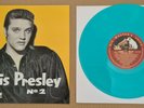 Elvis Presley Rock n Roll No2 10 inch  Turquoise / Blue Vinyl Reproduction 