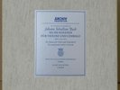 Archiv SAPM 198 381/382, NM   SCHNEIDERHAN   Bach, 6 Violin sonatas   1967 press