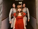 JENNY LEWIS & THE WATSON TWINS Rabbit Fur Coat LP / Poster 1st Press Team Love
