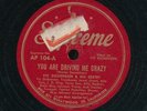 78tk-Jazz -SUPREME 104-Vic Dickenson Sextet-(You are driving me crazy/O'Hara's )