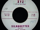 THE RAYS Silhouettes & Daddy Cool  Classic Doo Wop 45 XYZ #X-102