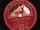 CLASSIC MARLENE DIETRICH 78 FALLING IN LOVE AGAIN / BLONDE WOMEN UK HMV B 3524 E