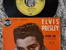 Elvis Presley Loving You No 1 Rare Yellow Label French 7 Inch
