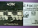 AC/DC OZ BON SCOTT/BLUE PRESS+ FLYER COPY=LET THERE BE ROCK