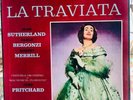 DECCA SET 249-51 ORIGINAL 3LP WBG Verdi La traviata Sutherland Pritchard NM 50's