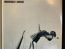 HOUSEHOLD SHOCKS Various Artists 1980 Original Punk New Wave Blue Vinyl LP EX-