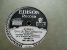 Edison Disc Hot Jazz Dance GA Melodians 