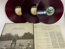 GEORGE HARRISON ALL THINGS MUST PASS APPLE AP-9016C,7,8 Japan RED VINYL POSTER