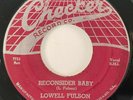 LOWELL FULSON Reconsider Baby / I Believe Checker Blues 45 HEAR