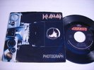 w PICTURE SLEEVE Def Leppard Photograph / Action  Not Words 1983 45rpm VG++