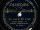 OLD-TIME FIDDLE-ARTHUR SMITH TRIO (Bb B-7043) WALKING IN MY SLEEP/PIG IN A PEN