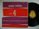 SONNY ROLLINS Plus 4 LP 1956 US Prestige 7038 fireworks DG EX/EX-