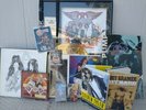 Aerosmith Collector's lot. Including Framed and numbered 24k gold Vinyl and more