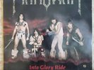 MANOWAR Into Glory Ride LP Eric Adams Autograph MRI 169 666 MEGAFORCE 1983 VG+