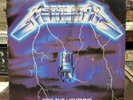Metallica Ride The Lightning LP 1984 VG+ Reissue Elektra HW* Masterdisk Allied