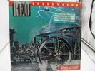 REO Speedwagon ‎ Wheels Are Turnin LP Record 1984 Ultrasonic Clean NM cVG+