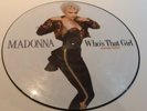 MADONNA  WHO'S THAT GIRL PICTURE DISC 1988