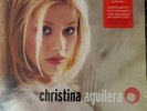 CHRISTINA AGUILERA Self Titled Orange/Red Swirl Vinyl-Urban Outfitters Exclusive