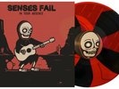 SENSES FAIL In Your Absence SEALED Red-Black Pinwheel Vinyl EP /500 silverstein