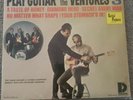 PLAY GUITAR WITH THE VENTURES LP VOL. 3 -N. MINT VINYL- EXC COVER-BOOKLET-1ST PR