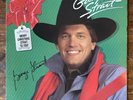 George Strait - Merry Christmas Strait to You 1986 AUTOGRAPHED vinyl LP