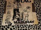 VINTAGE ORIGINAL BLACK FLAG MABUHAY FLYER 8.5X11 RAYMOND PETTIBON ART PUNK RARE